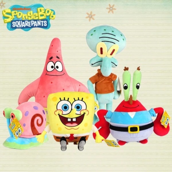 Фото - М'яка іграшка Sponge Bob Гері 50 cm (6928270764559)